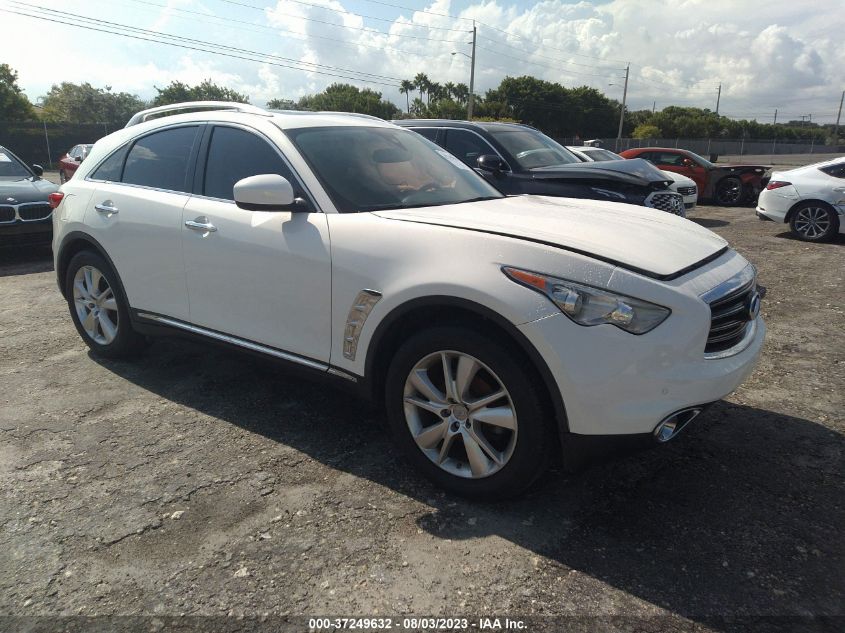 2014 Infiniti Qx70 VIN: JN8CS1MWXEM411714 Lot: 37249632