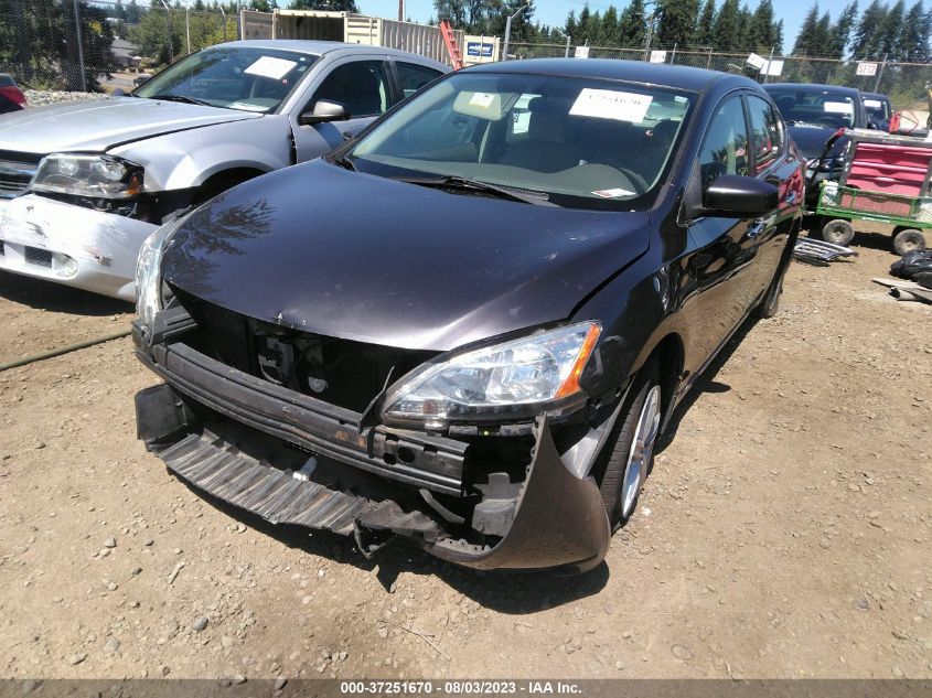 3N1AB7AP7EY273665 2014 Nissan Sentra S