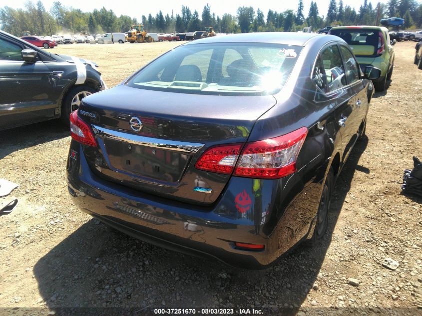 2014 Nissan Sentra S VIN: 3N1AB7AP7EY273665 Lot: 37251670