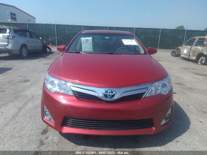 2012 Toyota Camry Hybrid Xle VIN: 4T1BD1FK6CU042919 Lot: 37252581