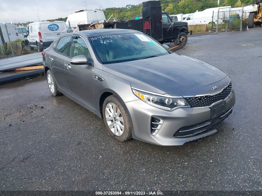 2017 Kia Optima Ex VIN: 5XXGU4L39HG129686 Lot: 37253094