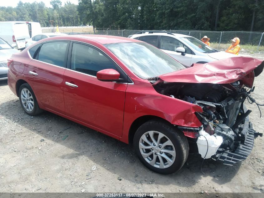 2018 Nissan Sentra Sv VIN: 3N1AB7AP0JL615383 Lot: 37253117