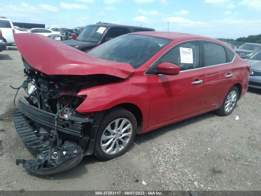 2018 Nissan Sentra Sv VIN: 3N1AB7AP0JL615383 Lot: 37253117