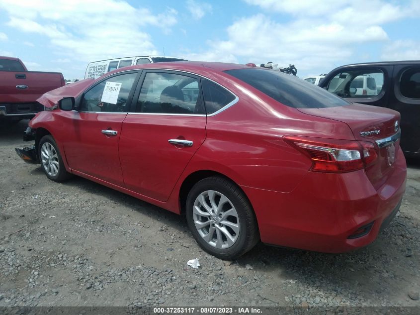 2018 Nissan Sentra Sv VIN: 3N1AB7AP0JL615383 Lot: 37253117