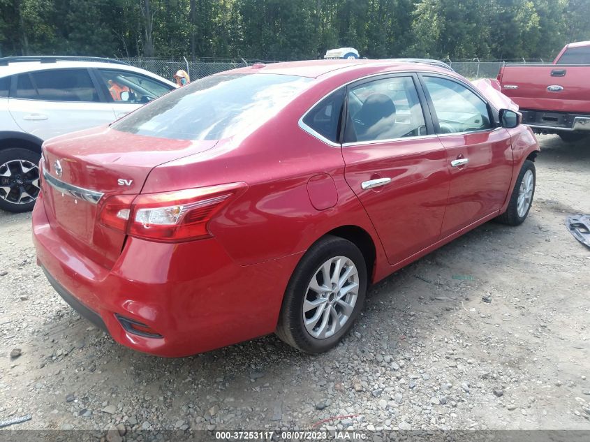 2018 Nissan Sentra Sv VIN: 3N1AB7AP0JL615383 Lot: 37253117