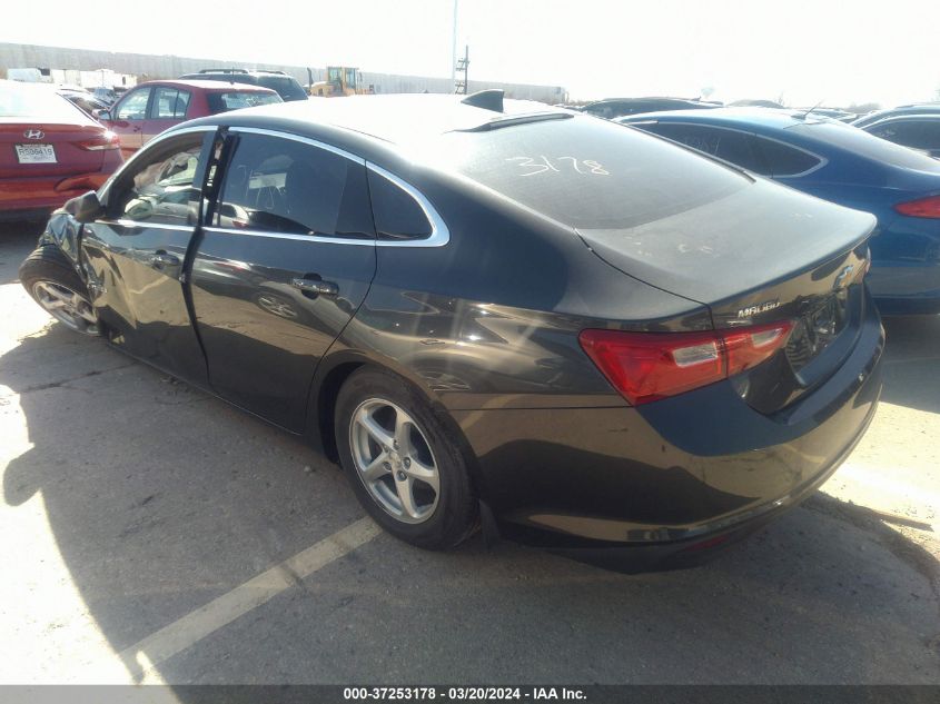 2017 Chevrolet Malibu Ls VIN: 1G1ZB5ST8HF140031 Lot: 37253178