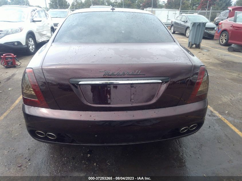 2011 Maserati Quattroporte S VIN: ZAM39JKAXB0057304 Lot: 37253265