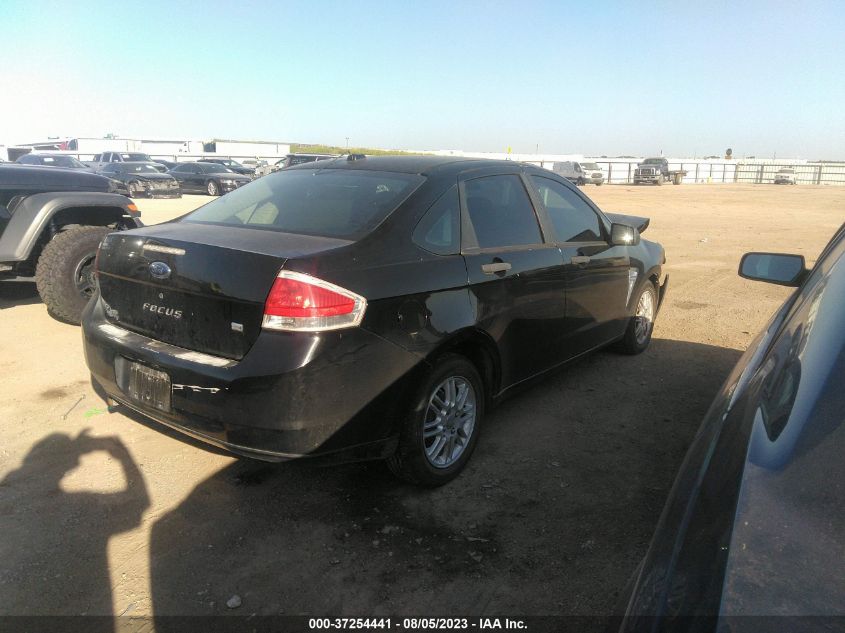 2008 Ford Focus Se/Ses VIN: 1FAHP35N18W190426 Lot: 37254441