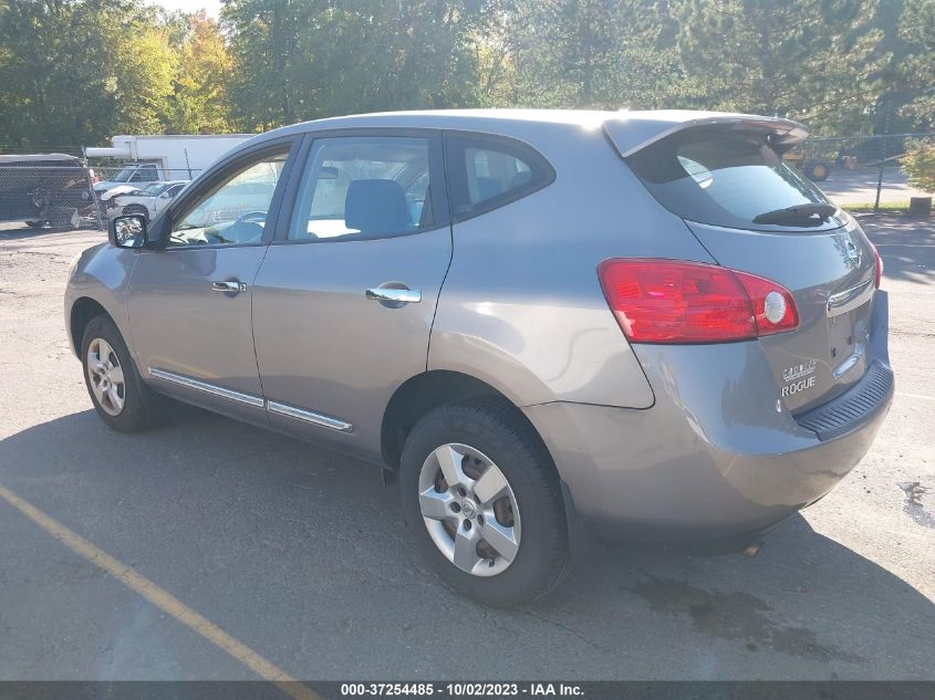 2013 Nissan Rogue S VIN: JN8AS5MV4DW642150 Lot: 37254485