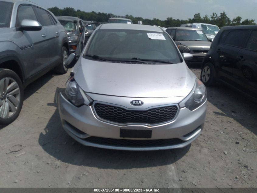 2014 Kia Forte Lx VIN: KNAFX4A66E5184996 Lot: 37255180