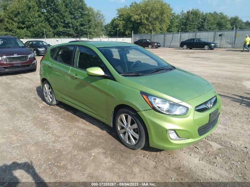 2012 Hyundai Accent Se VIN: KMHCU5AEXCU023173 Lot: 37255267