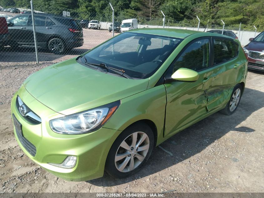 2012 Hyundai Accent Se VIN: KMHCU5AEXCU023173 Lot: 37255267