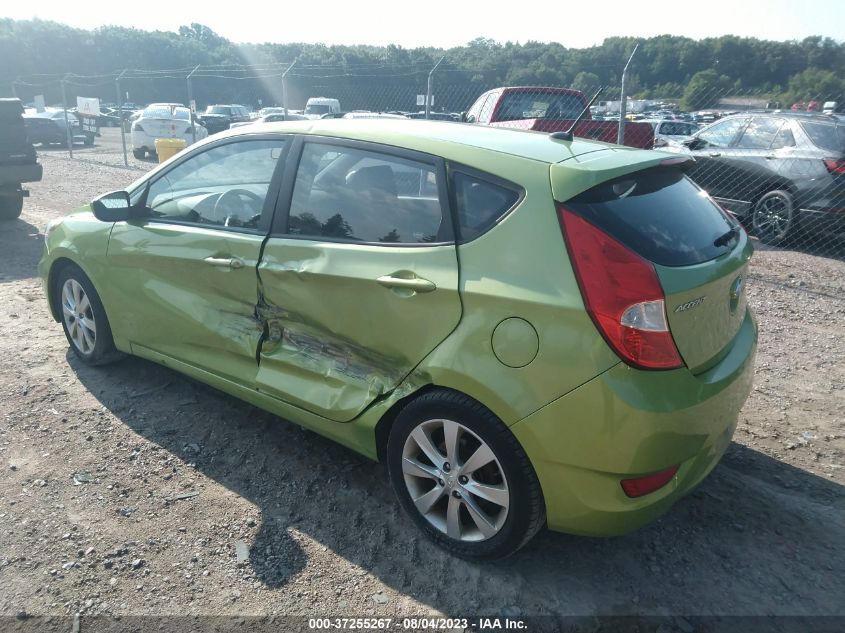 2012 Hyundai Accent Se VIN: KMHCU5AEXCU023173 Lot: 37255267