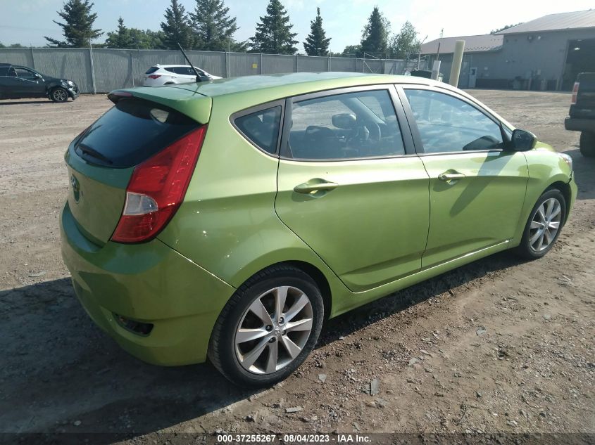 2012 Hyundai Accent Se VIN: KMHCU5AEXCU023173 Lot: 37255267