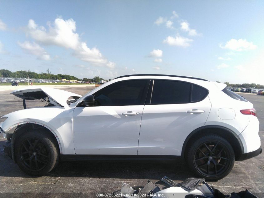 2019 Alfa Romeo Stelvio Ti Sport Awd VIN: ZASPAKBN8K7C69428 Lot: 37256221