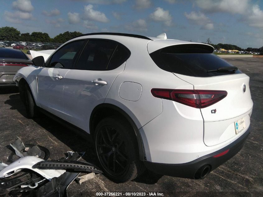 2019 Alfa Romeo Stelvio Ti Sport Awd VIN: ZASPAKBN8K7C69428 Lot: 37256221