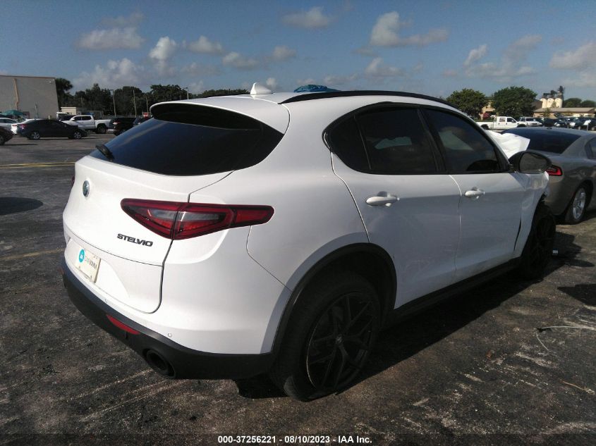 2019 Alfa Romeo Stelvio Ti Sport Awd VIN: ZASPAKBN8K7C69428 Lot: 37256221