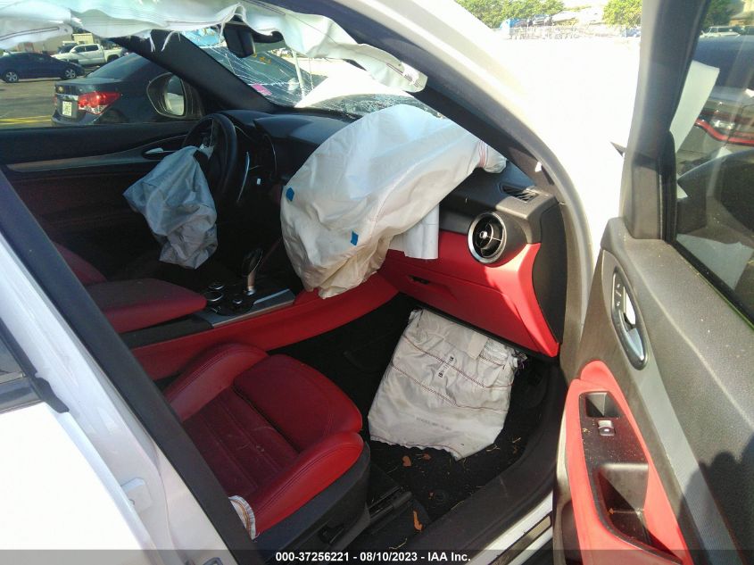 2019 Alfa Romeo Stelvio Ti Sport Awd VIN: ZASPAKBN8K7C69428 Lot: 37256221