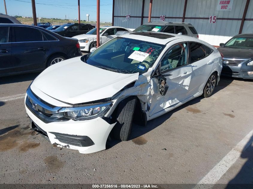 2018 Honda Civic Sedan Ex VIN: 19XFC2F74JE006037 Lot: 37256516