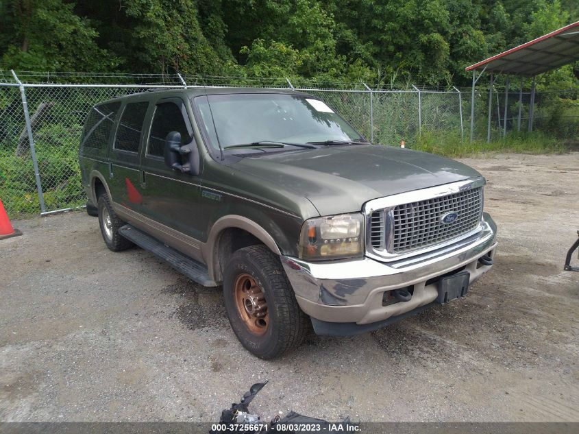 2000 Ford Excursion Limited VIN: 1FMNU43S2YEB55187 Lot: 37256671