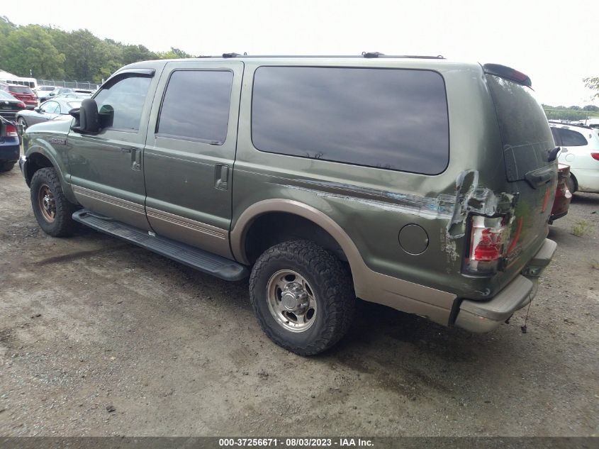 2000 Ford Excursion Limited VIN: 1FMNU43S2YEB55187 Lot: 37256671