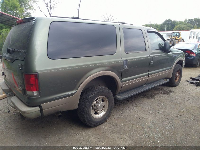 2000 Ford Excursion Limited VIN: 1FMNU43S2YEB55187 Lot: 37256671