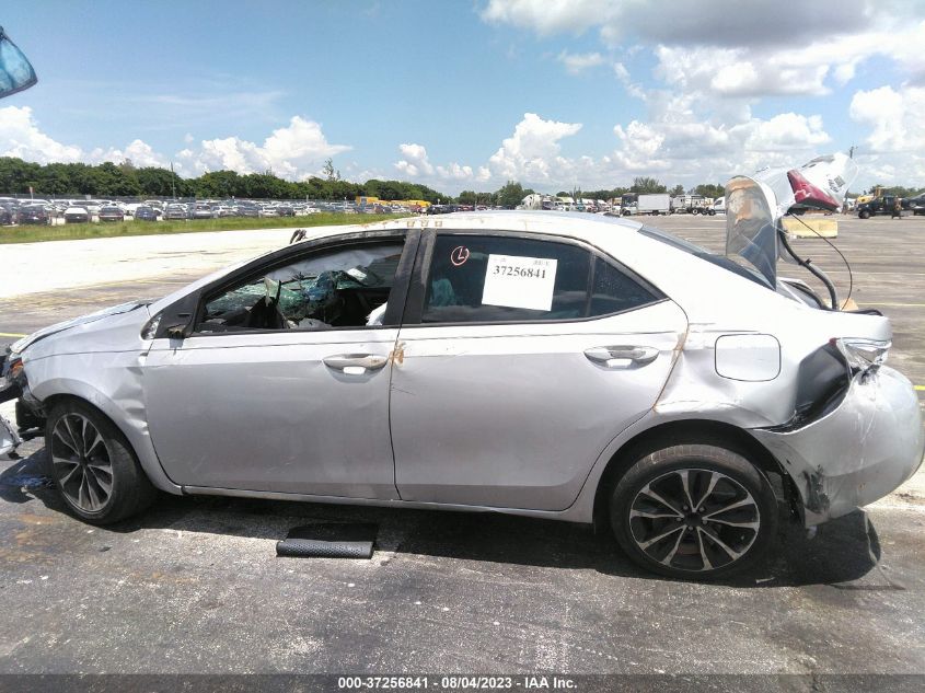 2019 Toyota Corolla Se VIN: 2T1BURHE0KC176895 Lot: 37256841