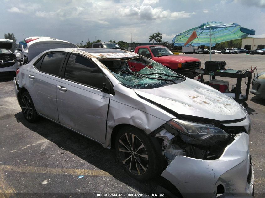 2019 Toyota Corolla Se VIN: 2T1BURHE0KC176895 Lot: 37256841