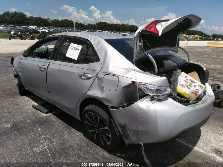 2019 Toyota Corolla Se VIN: 2T1BURHE0KC176895 Lot: 37256841