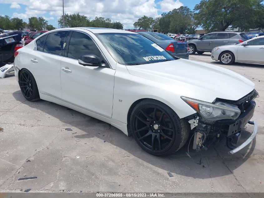 JN1BV7APXEM674609 2014 Infiniti Q50 Premium