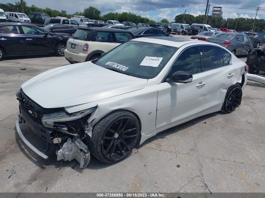 2014 Infiniti Q50 Premium VIN: JN1BV7APXEM674609 Lot: 37256955