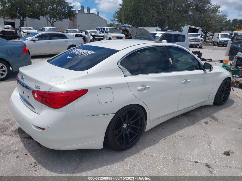 JN1BV7APXEM674609 2014 Infiniti Q50 Premium