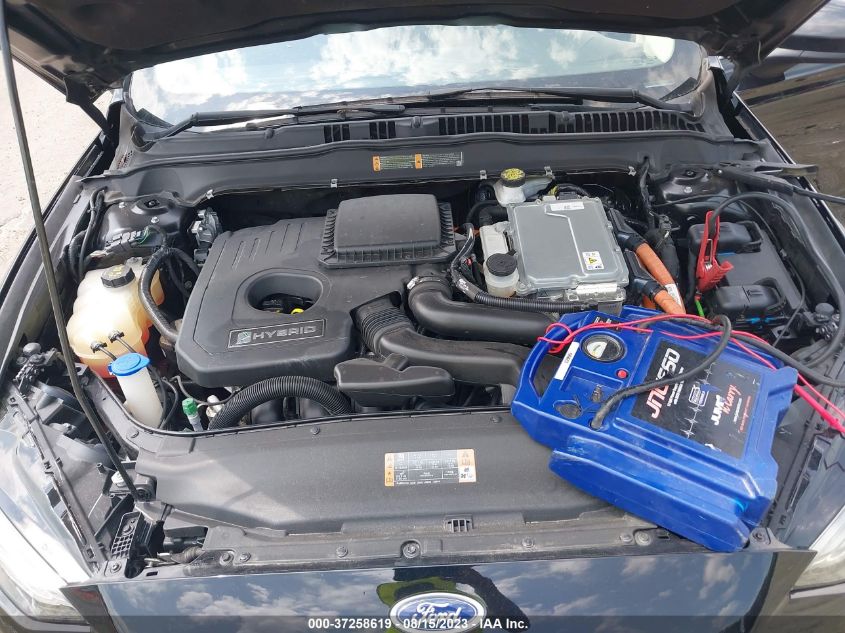 2018 Ford Fusion Hybrid Se VIN: 3FA6P0LU6JR140100 Lot: 37258619
