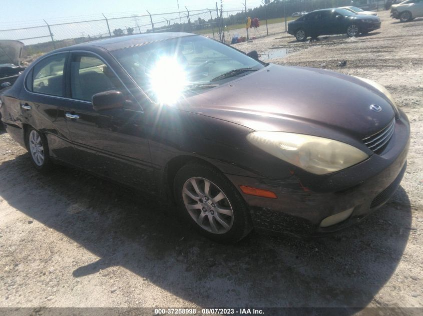 2002 Lexus Es 300 Base (A4) VIN: JTHBF30G220079663 Lot: 37258998