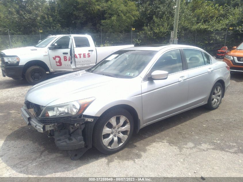 2010 Honda Accord 2.4 Ex-L VIN: 1HGCP2F88AA007020 Lot: 37259949