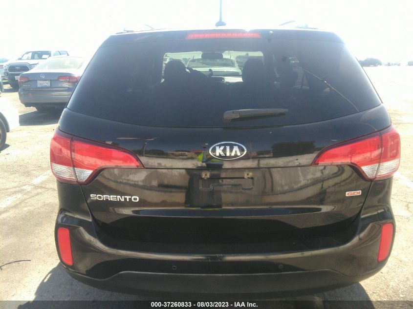 5XYKT3A66EG539616 2014 Kia Sorento Lx