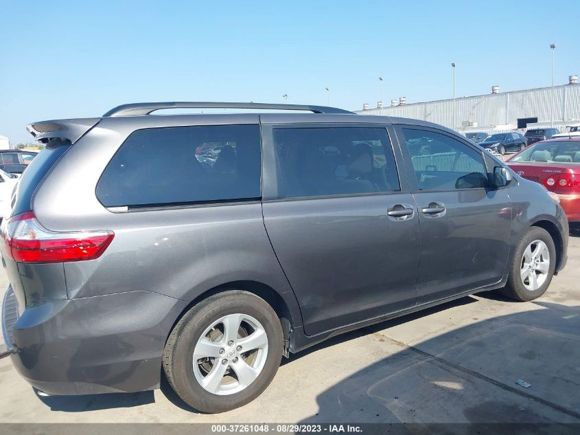 2017 Toyota Sienna Le 8 Passenger VIN: 5TDKZ3DC6HS847201 Lot: 37261048