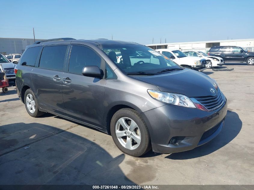 2017 Toyota Sienna Le 8 Passenger VIN: 5TDKZ3DC6HS847201 Lot: 37261048