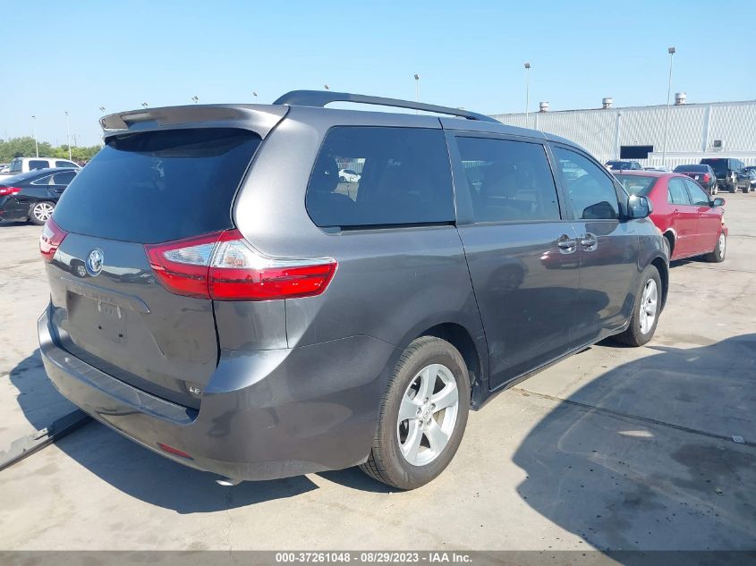 2017 Toyota Sienna Le 8 Passenger VIN: 5TDKZ3DC6HS847201 Lot: 37261048