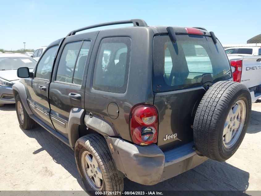 2006 Jeep Liberty Sport VIN: 1J4GK48KX6W153085 Lot: 37261271