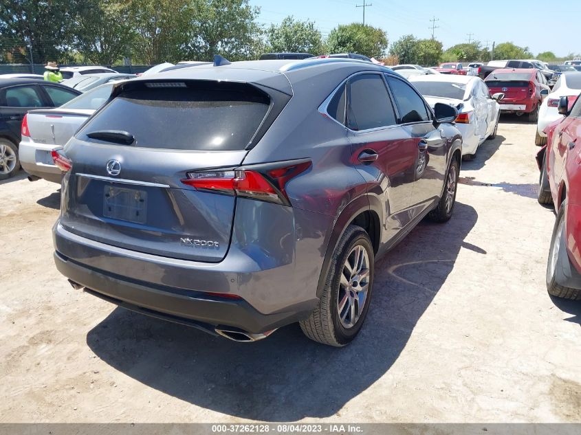 2017 Lexus Nx Nx Turbo VIN: JTJYARBZ0H2081661 Lot: 37262128