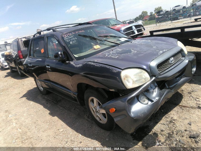 2004 Hyundai Santa Fe Gls/Lx VIN: KM8SC73EX4U816692 Lot: 40724351