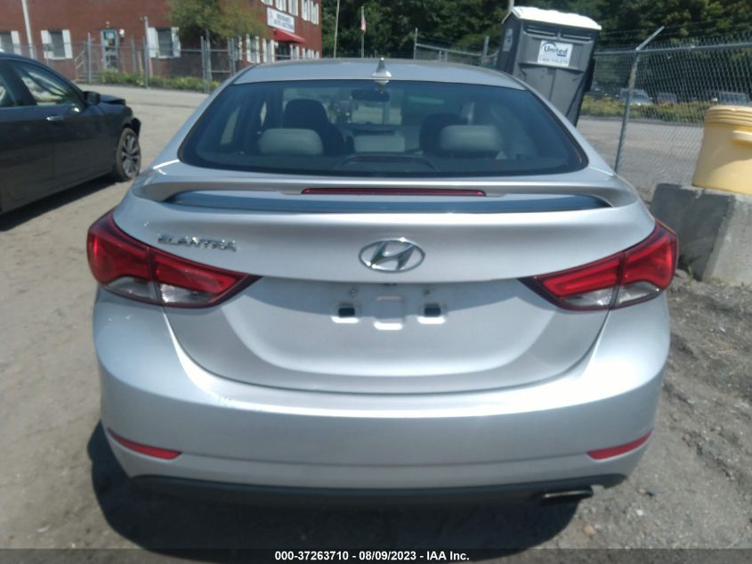 2014 Hyundai Elantra Sport VIN: KMHDH4AH6EU042335 Lot: 37263710