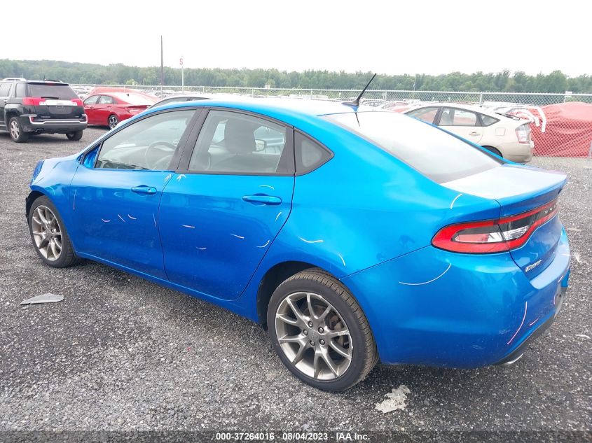 1C3CDFBB3FD242130 2015 Dodge Dart Sxt