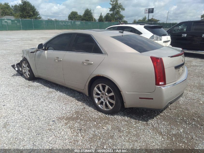 2008 Cadillac Cts Standard VIN: 1G6DM577780109351 Lot: 37264872