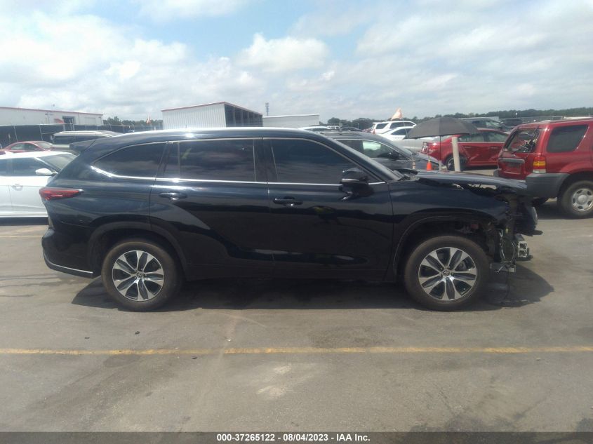 2021 Toyota Highlander VIN: 5TDGZRAH2MS515856 Lot: 40329734