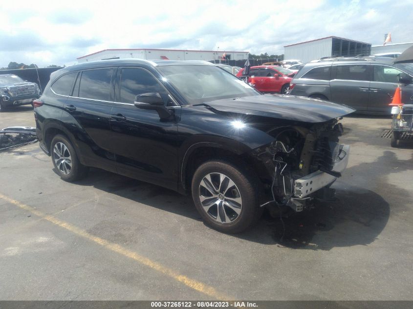 2021 Toyota Highlander VIN: 5TDGZRAH2MS515856 Lot: 40329734