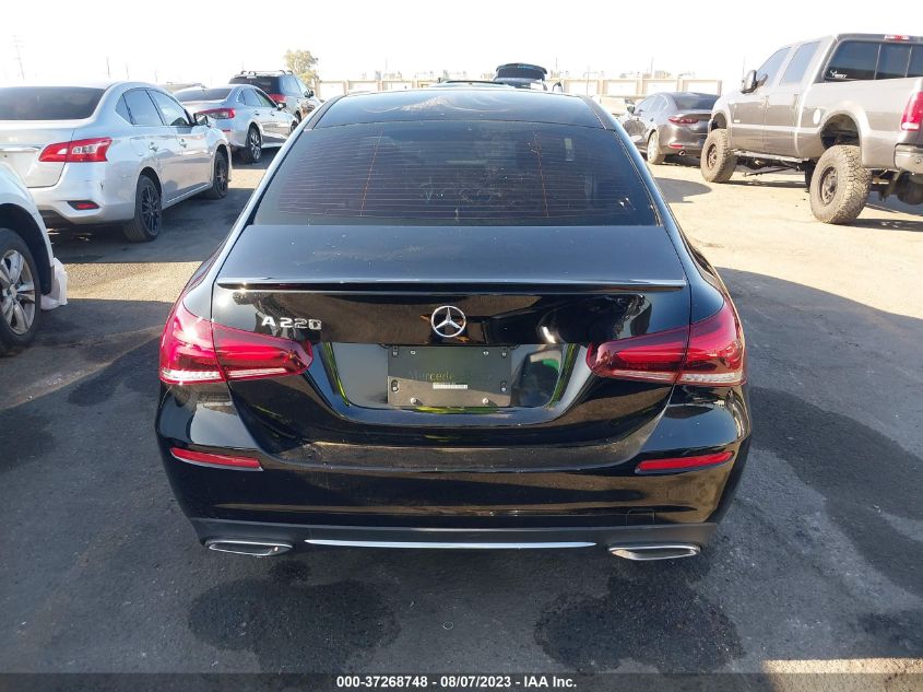 2022 Mercedes-Benz A-Class A 220 VIN: W1K3G4EB3NJ361658 Lot: 37268748