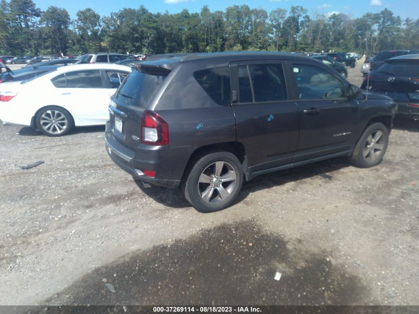 2017 Jeep Compass High Altitud High Altitude 4X4 VIN: 1C4NJDEB4HD137001 Lot: 40562425