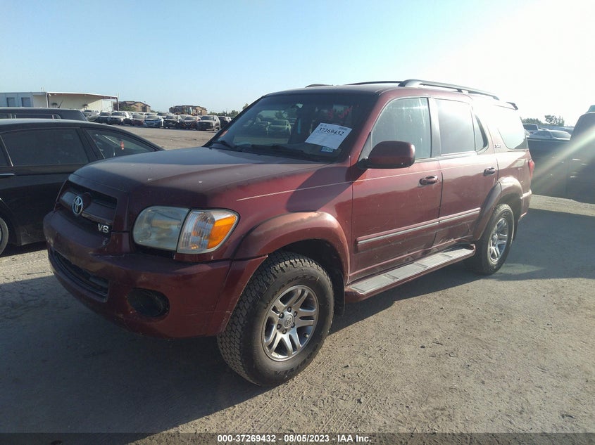 2007 Toyota Sequoia Sr5 V8 VIN: 5TDZT34A37S285433 Lot: 37269432